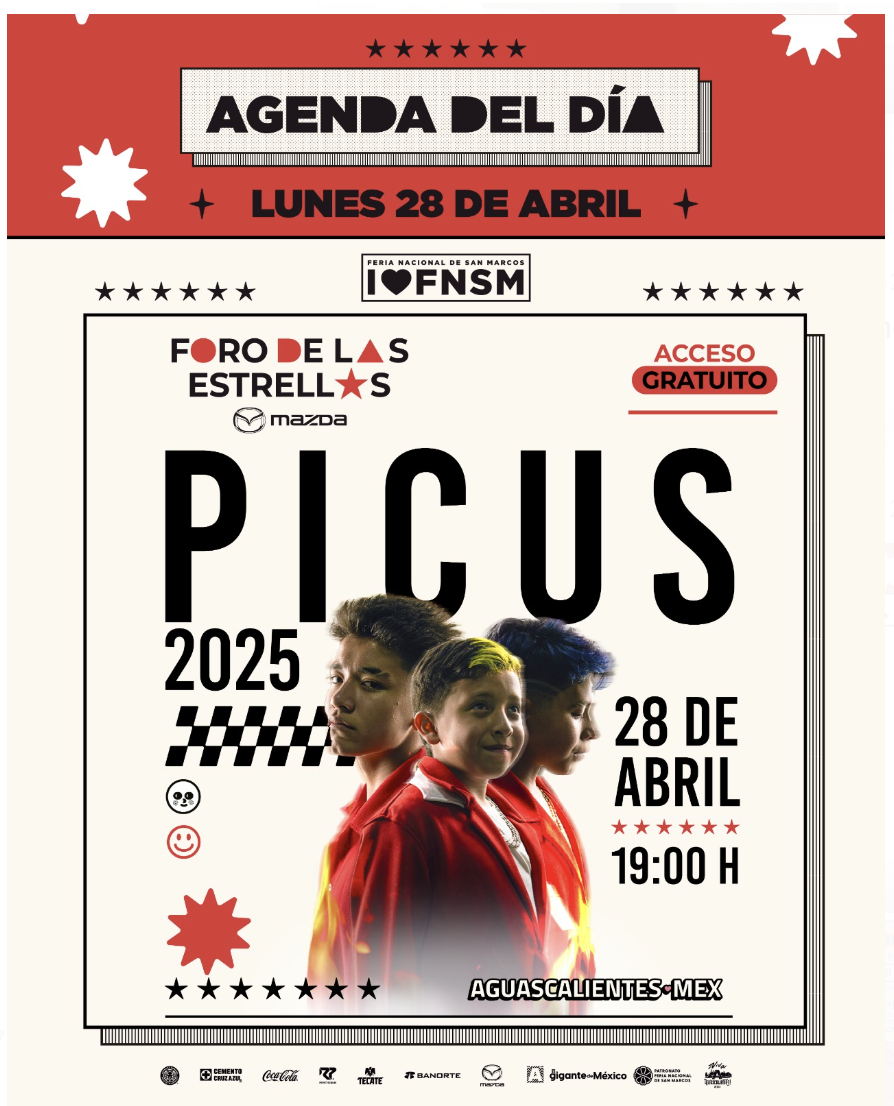 Agenda para 28 de abril FNSM 2025